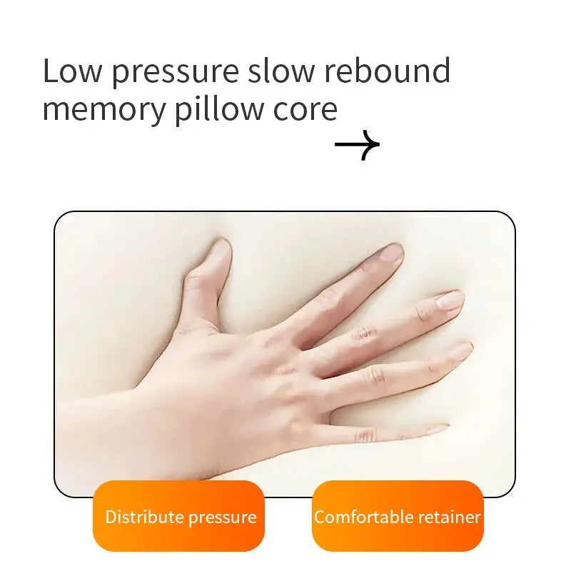 DreamEase Memory Foam Pillow - SleepCrest