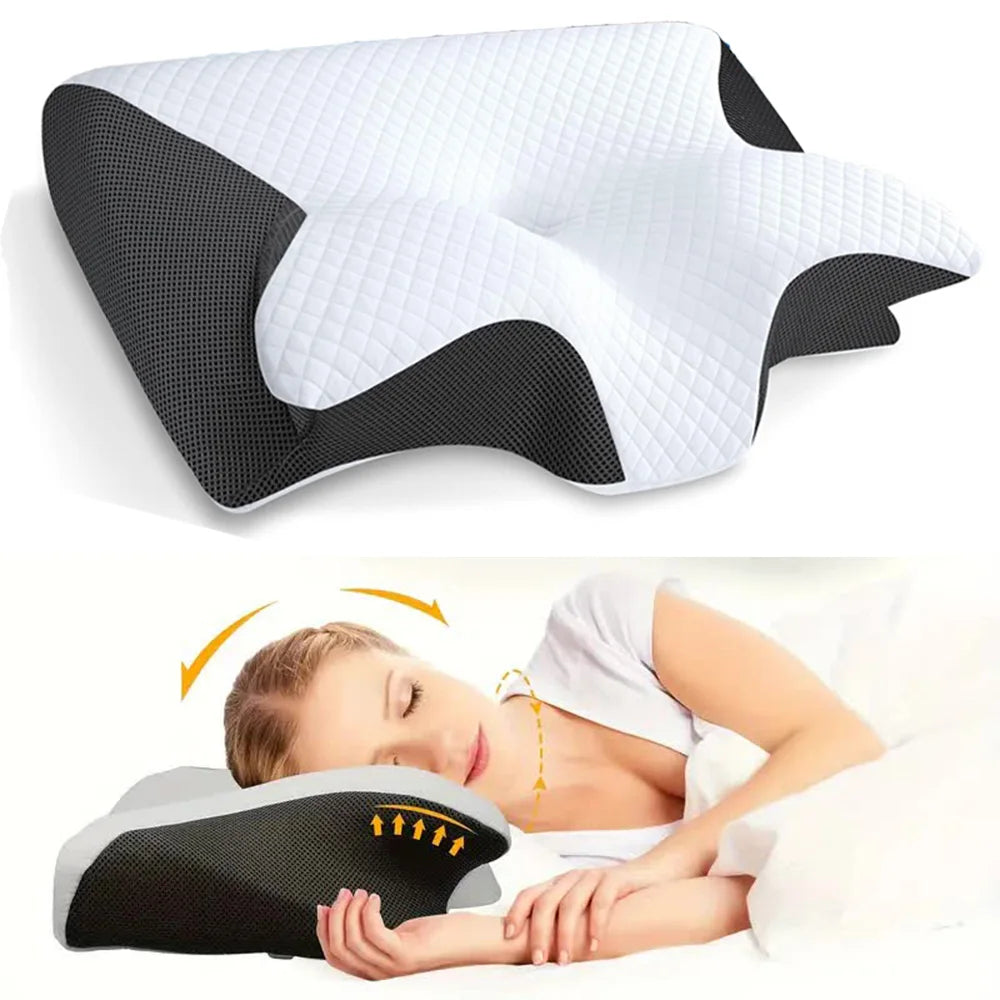 Butterfly Comfort Neck Pillow - SleepCrest